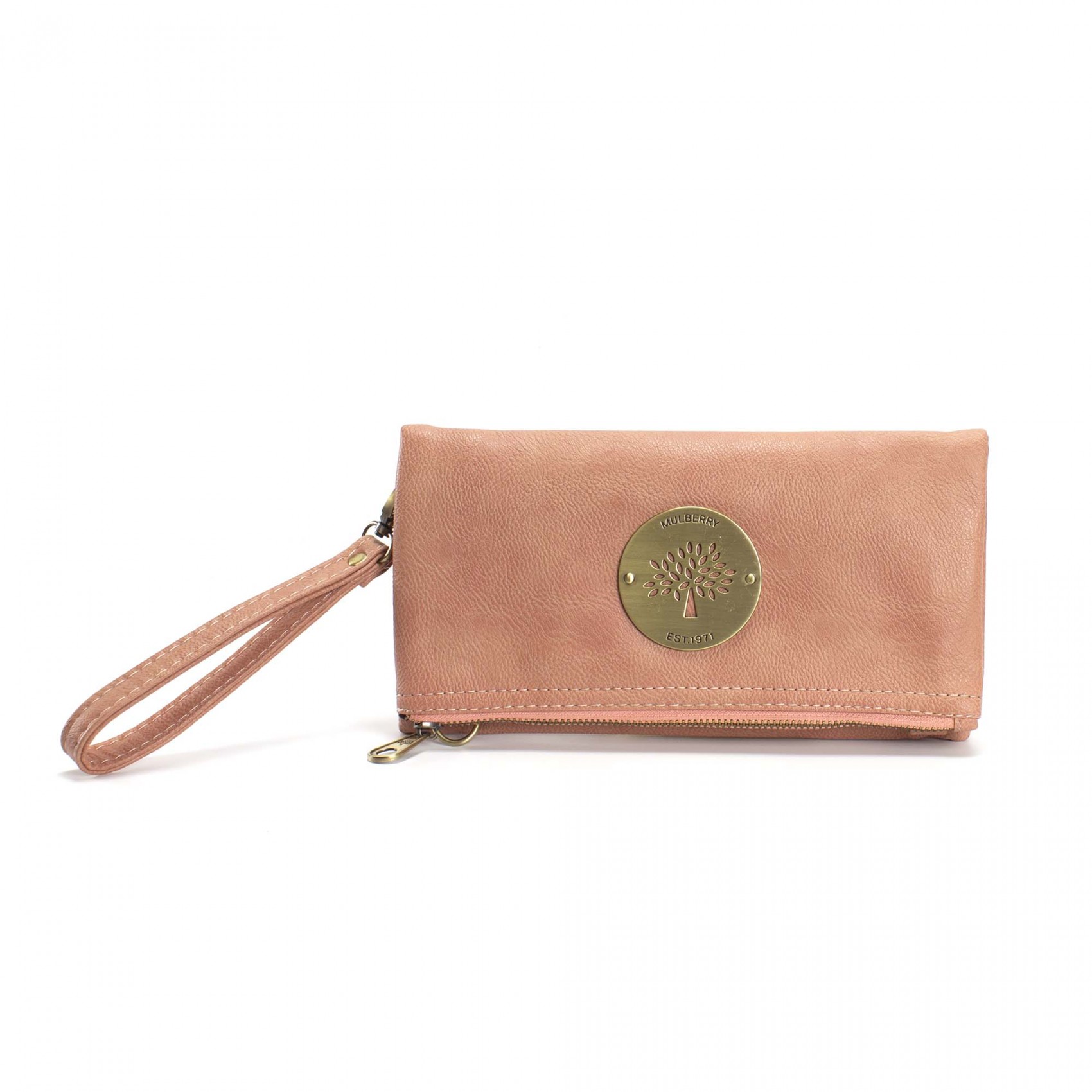 Жіночий Клатч MullPat світло-рожева пудра