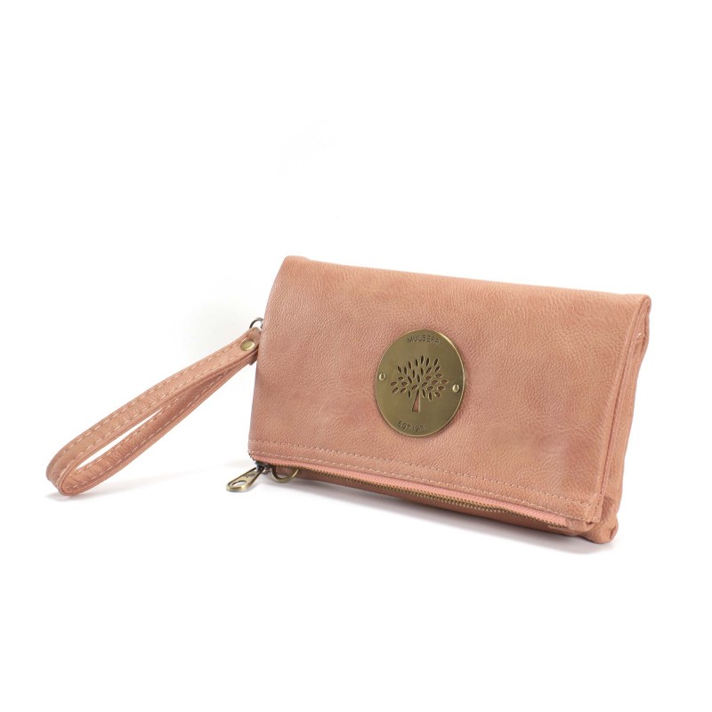 Женский Клатч MullPat светло-розовая пудра - 2 фото