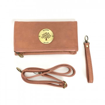 Жіночий Клатч MullPat світло-рожева пудра фото