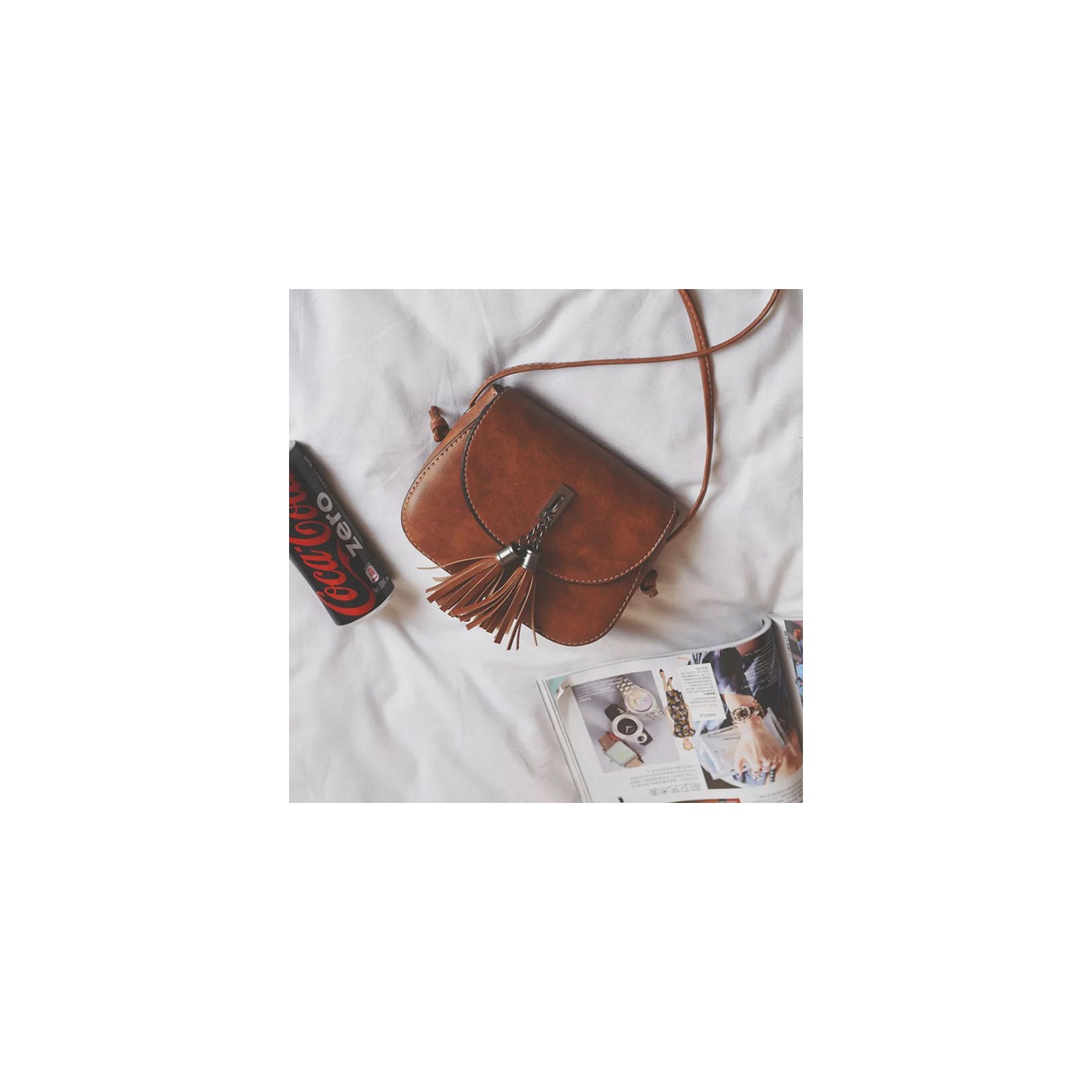 Жіноча сумка-клатч Anita коричнева