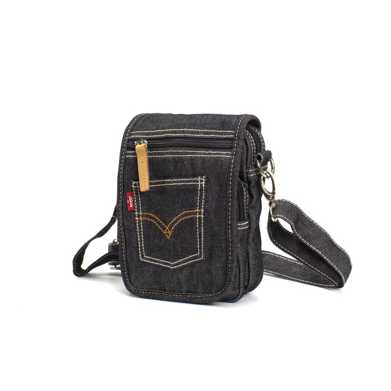 Чоловіча барсетка Ryan через плече графіт - 1 фото