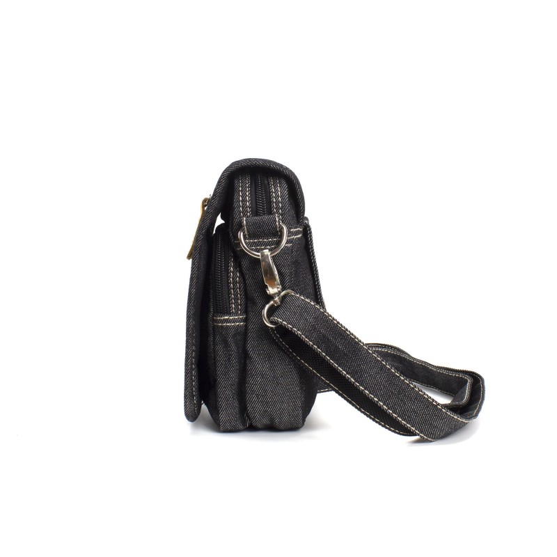 Чоловіча барсетка Ryan через плече графіт - 2 фото