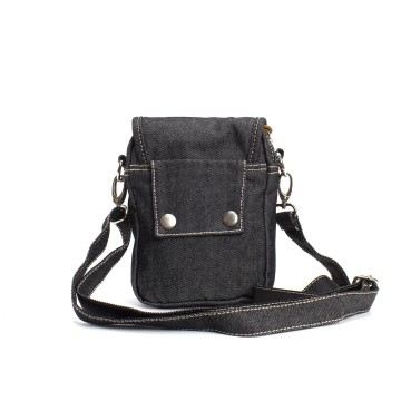 Мужская барсетка Ryan через плечо графит фото