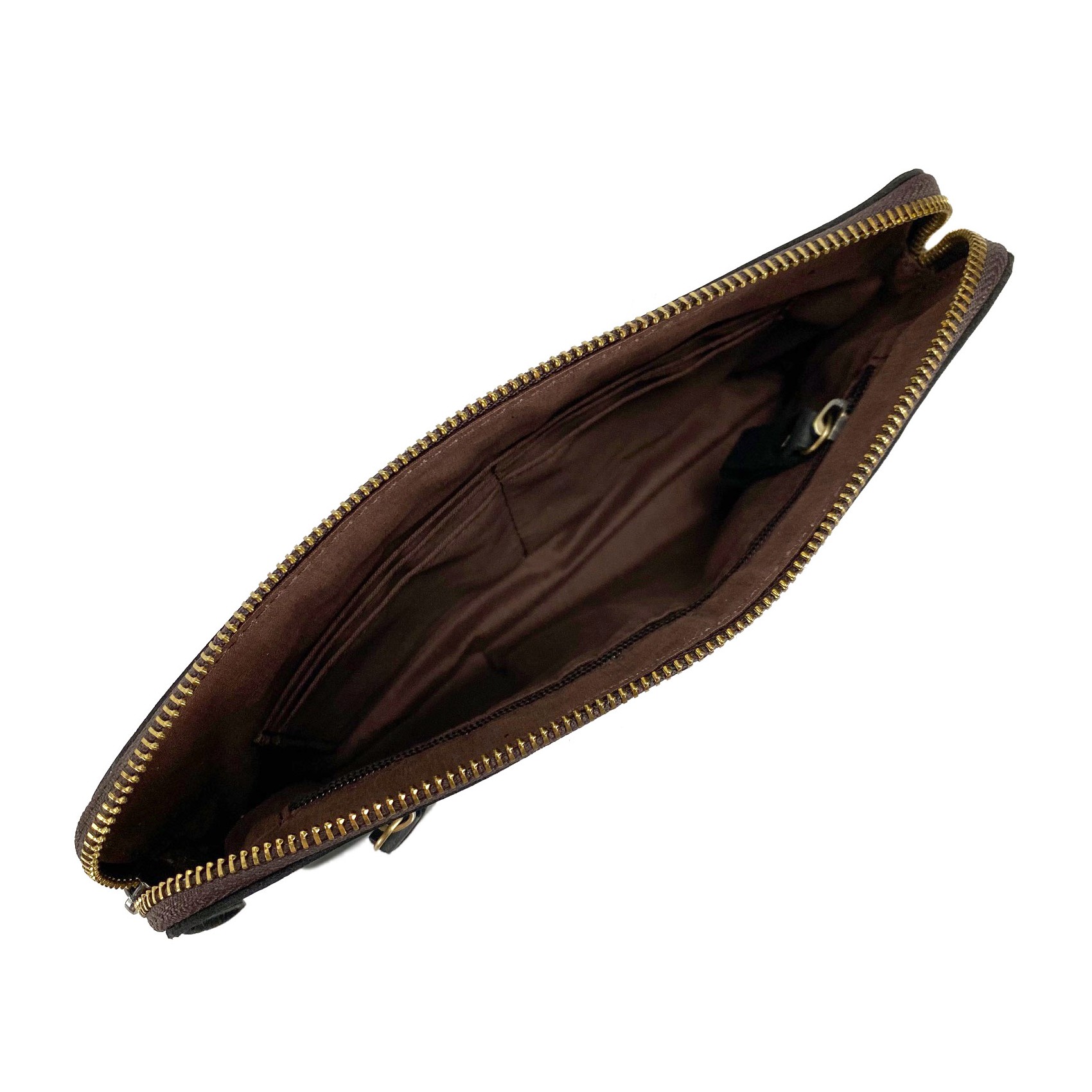 Чоловічий шкіряний месенджер Leone чорний