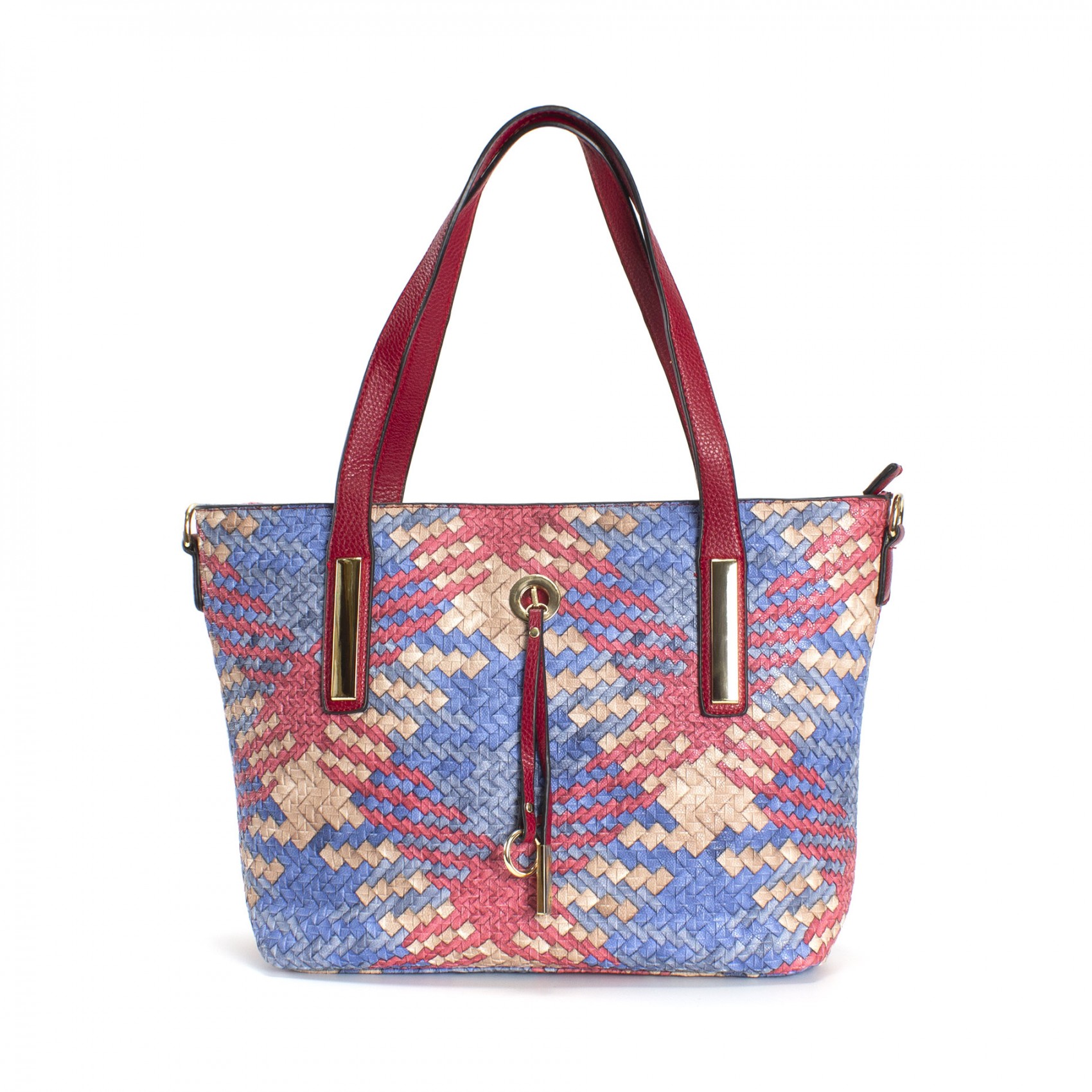 Женская сумка Sylvia сине-красная