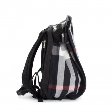 Чоловічий рюкзак Mackar Team чорно-білий фото