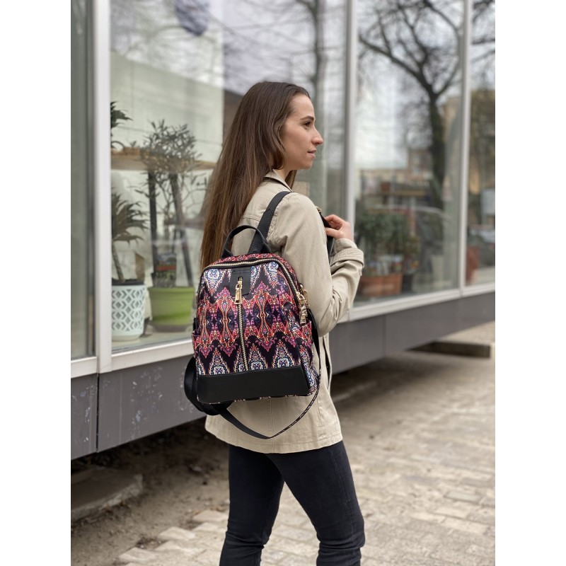 Жіночий рюкзак Gloria різнокольоровий - 5 фото