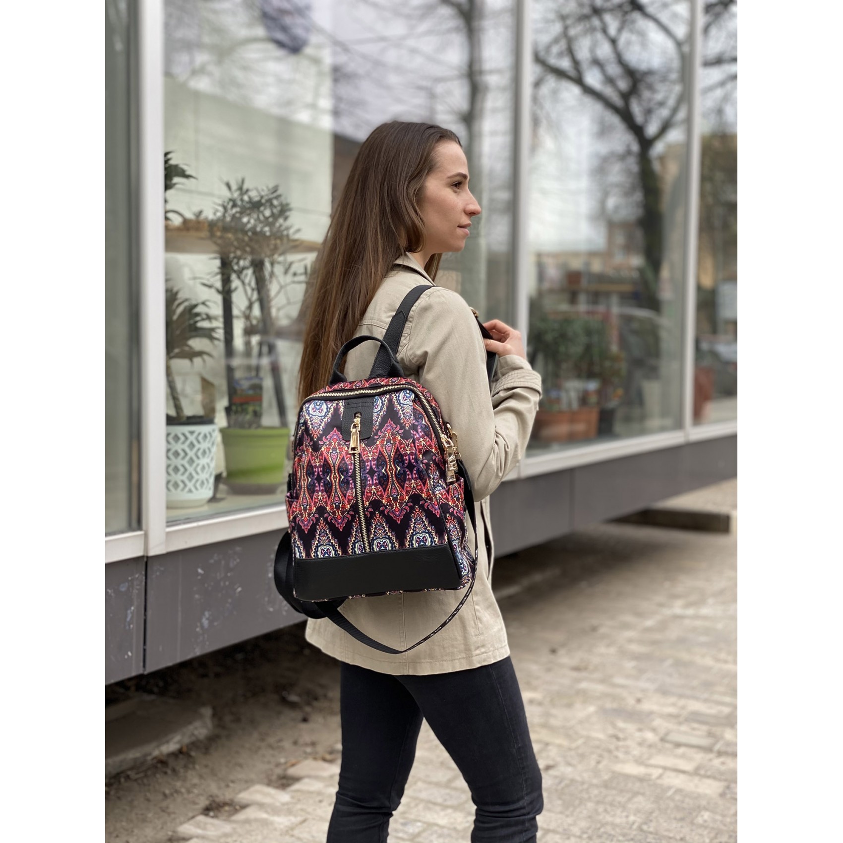 Жіночий рюкзак Gloria різнокольоровий