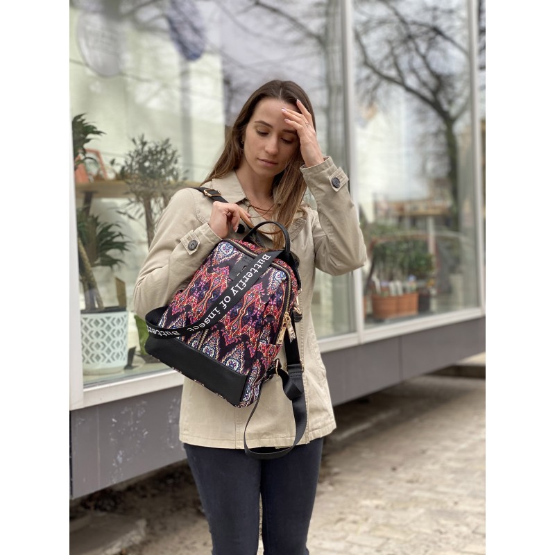 Жіночий рюкзак Gloria різнокольоровий - 7 фото