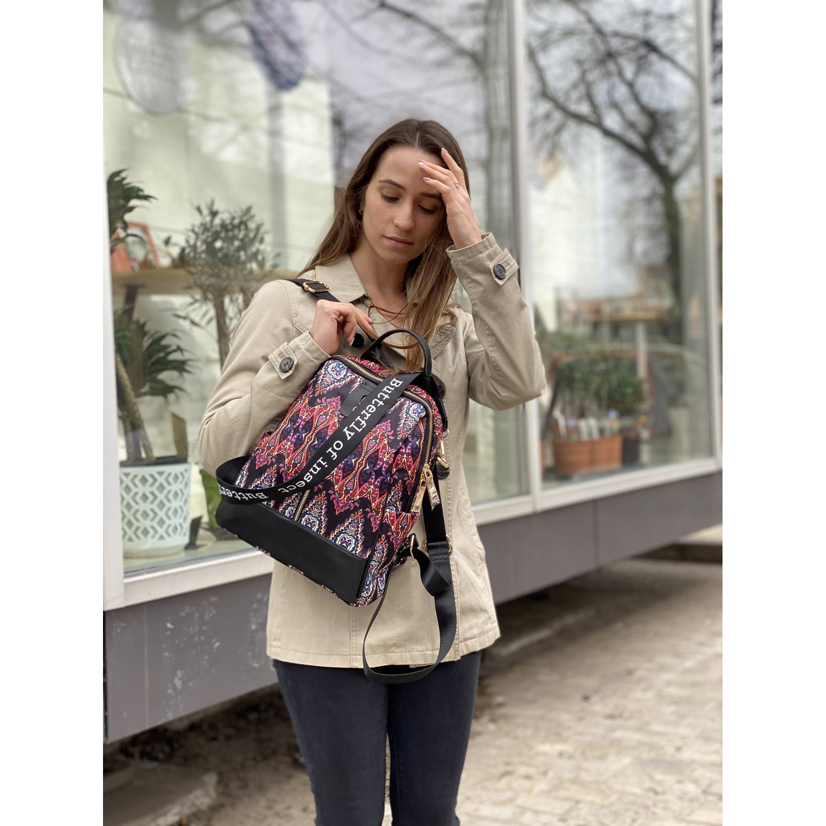 Жіночий рюкзак Gloria різнокольоровий