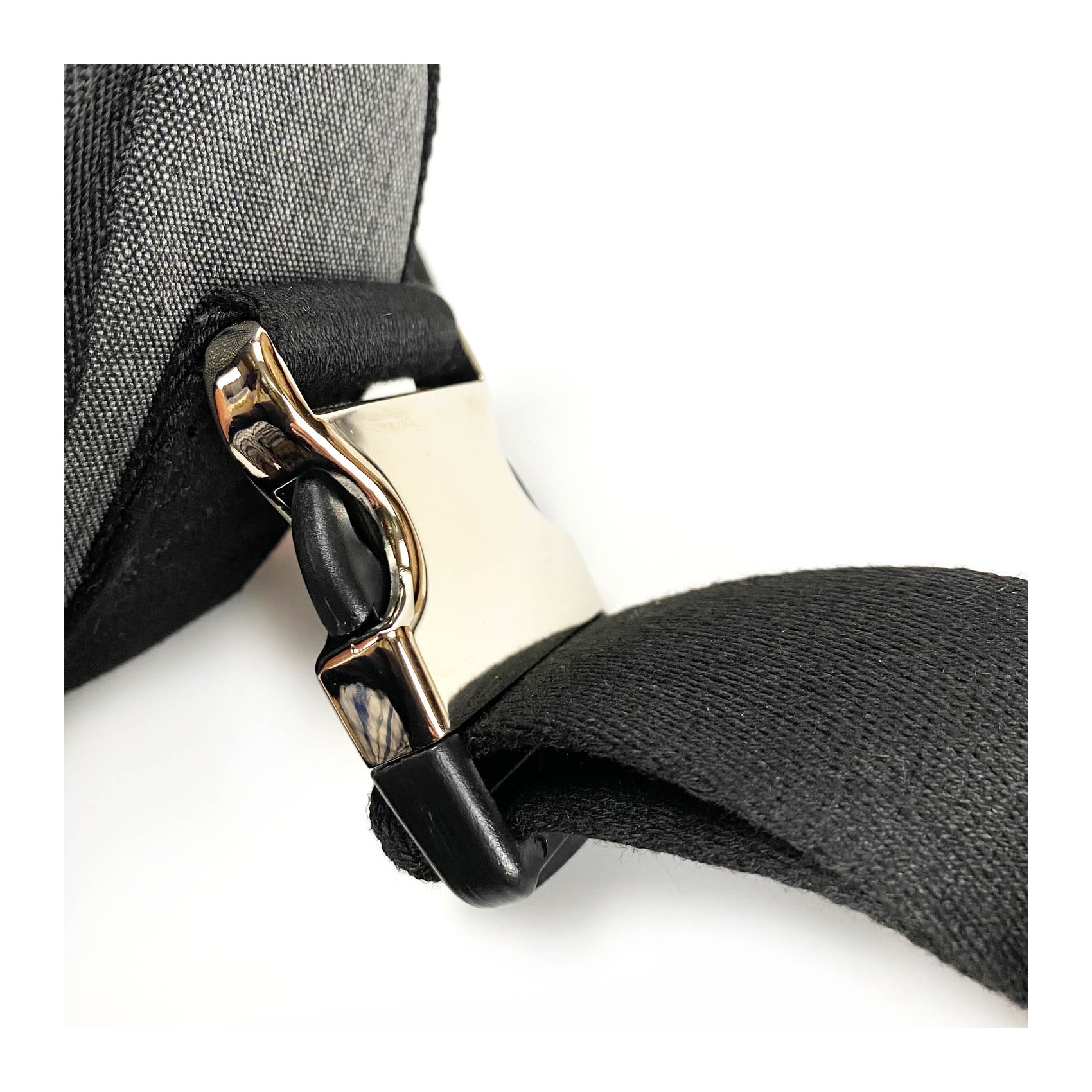 Мужская сумка слинг Mackar Edition через плечо серо-черная