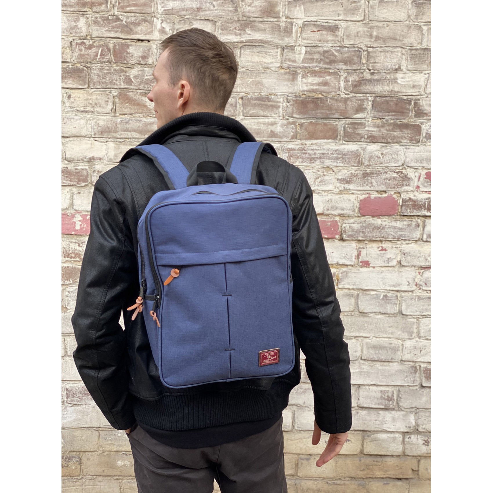 Мужской городской рюкзак Project синий