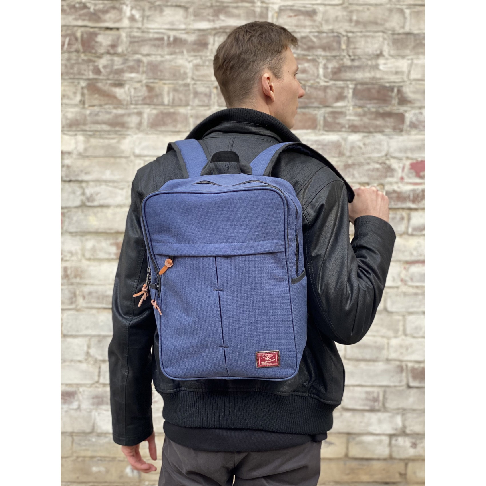 Чоловічий міський рюкзак Project синій