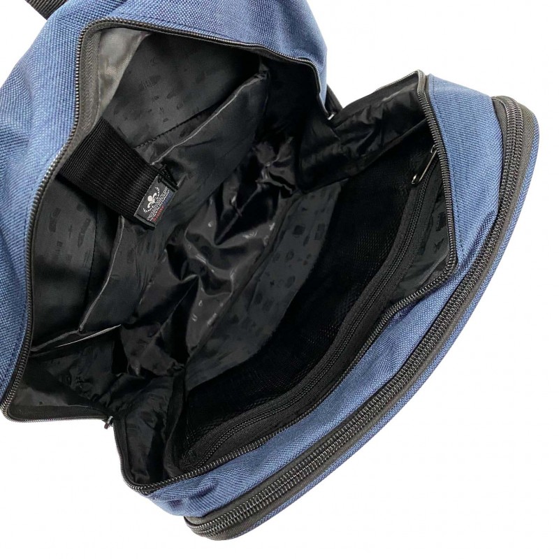 Мужской городской рюкзак Project синий - 6 фото