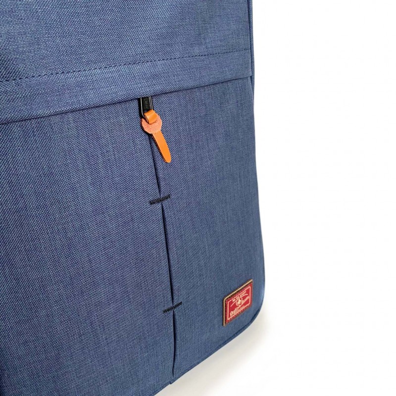 Мужской городской рюкзак Project синий - 9 фото