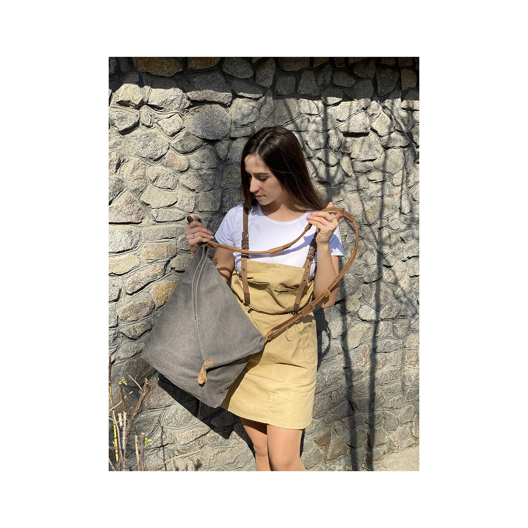 Женская сумка через плечо Air графит