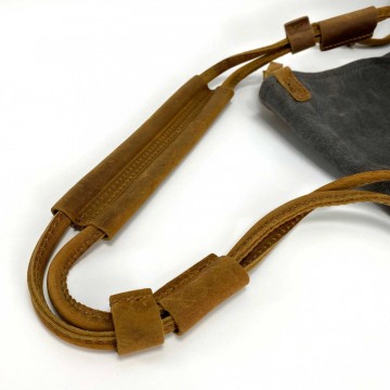 Жіноча сумка через плече Air графіт фото