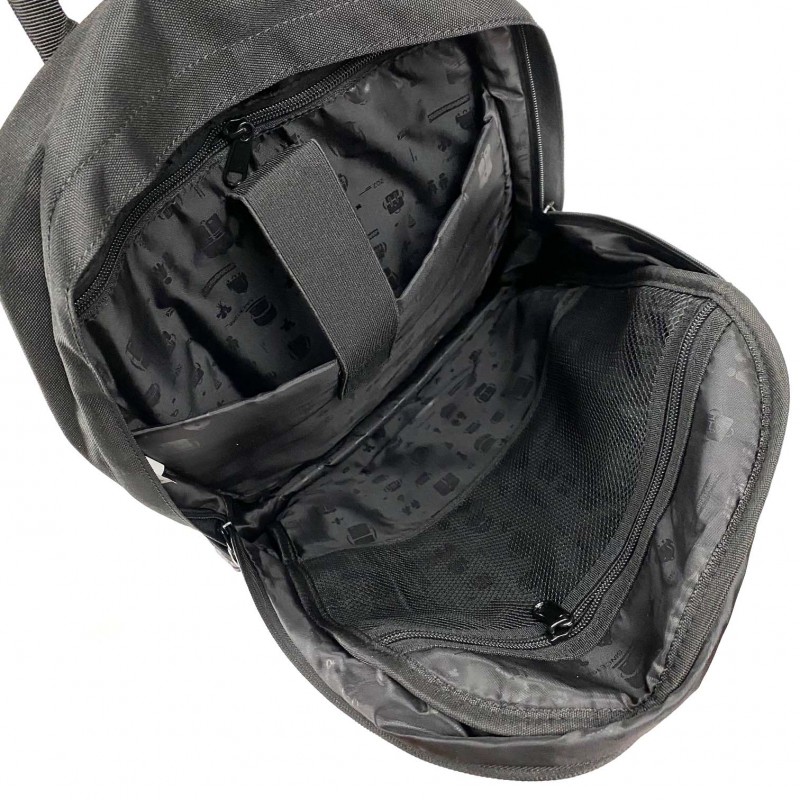 Рюкзак Galaxy Blur чорно-білий - 8 фото