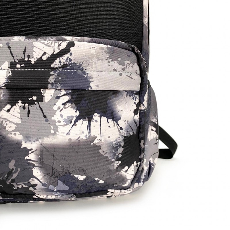 Рюкзак Galaxy Blur чорно-білий - 9 фото