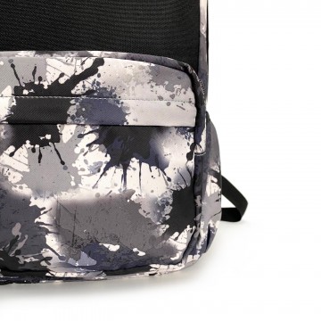 Рюкзак Galaxy Blur чорно-білий фото