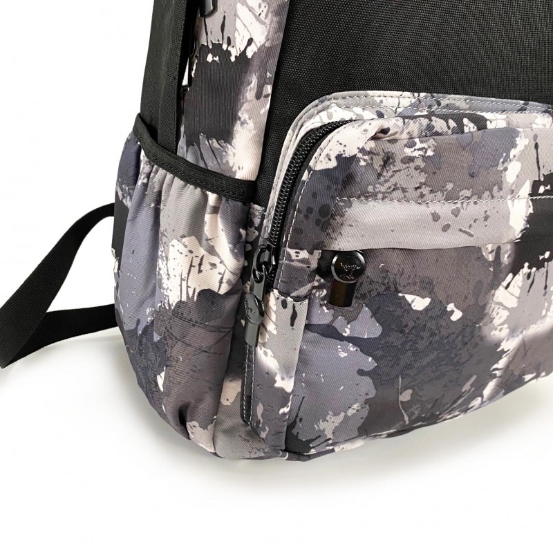 Рюкзак Galaxy Blur черно-белый - 10 фото