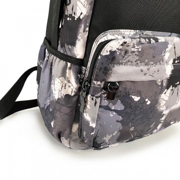 Рюкзак Galaxy Blur чорно-білий фото