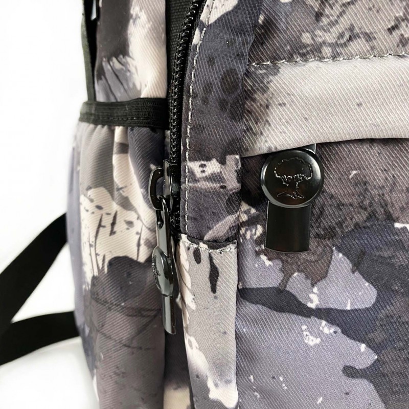 Рюкзак Galaxy Blur черно-белый - 11 фото