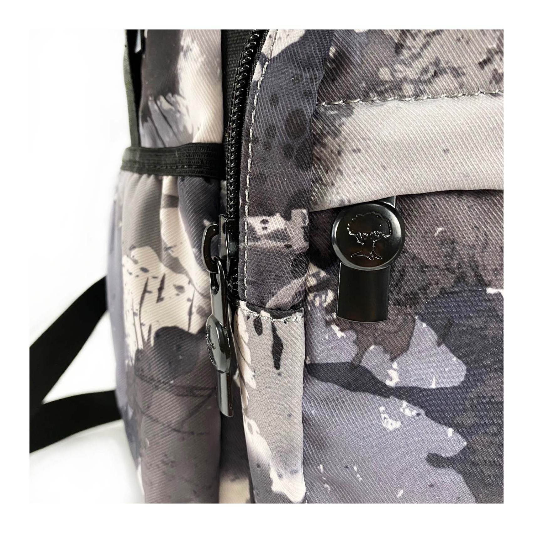 Рюкзак Galaxy Blur черно-белый