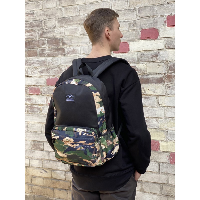 Рюкзак Galaxy зеленый камуфляж - 5 фото