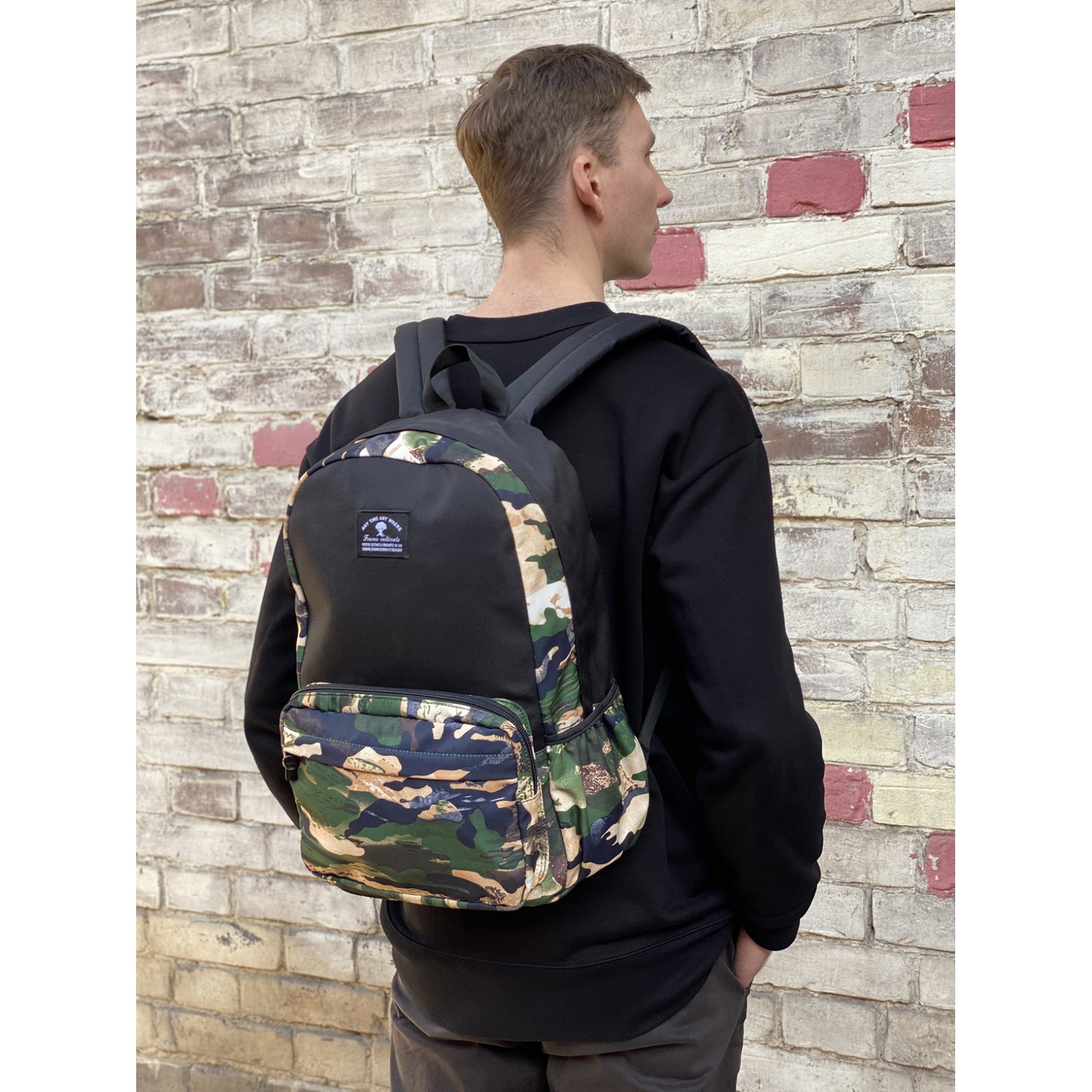 Рюкзак Galaxy зелений камуфляж