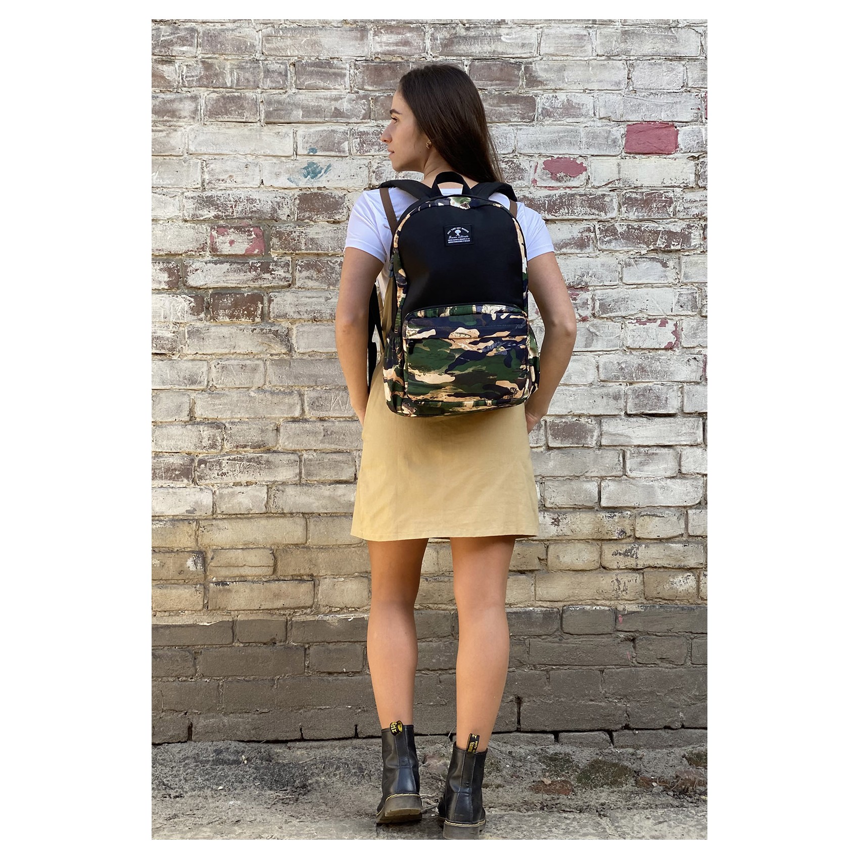 Рюкзак Galaxy зеленый камуфляж