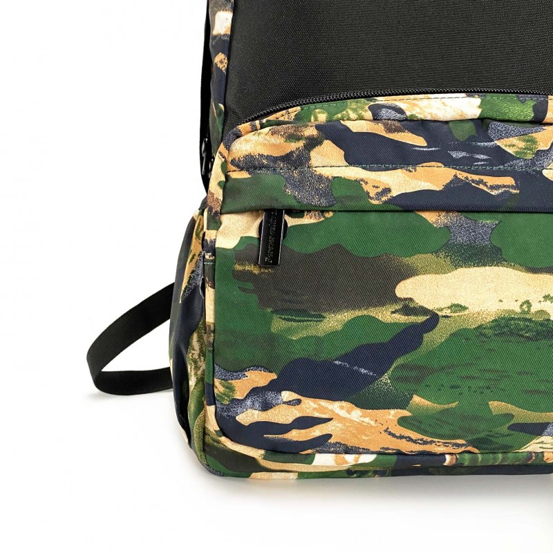 Рюкзак Galaxy зеленый камуфляж - 9 фото