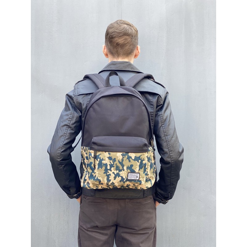 Рюкзак Army черно-зеленый камуфляж - 4 фото