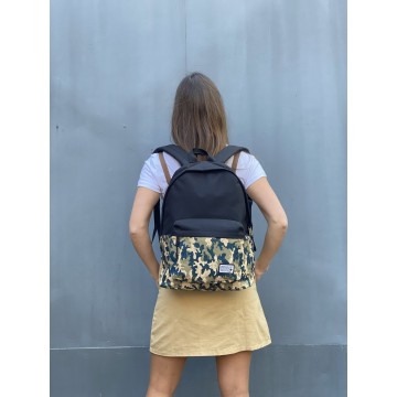 Рюкзак Army чорно-зелений камуфляж фото