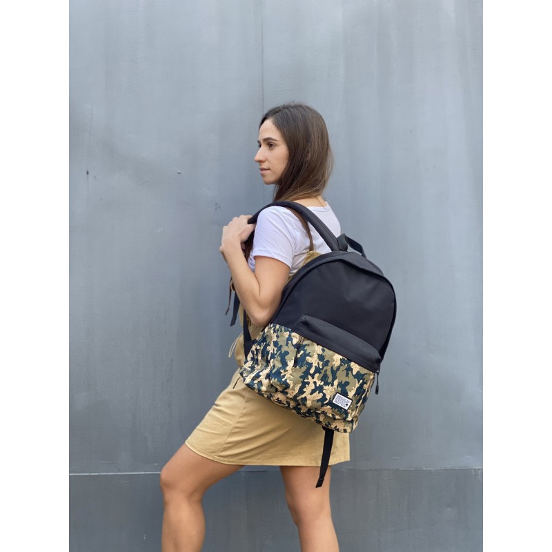 Рюкзак Army черно-зеленый камуфляж - 8 фото