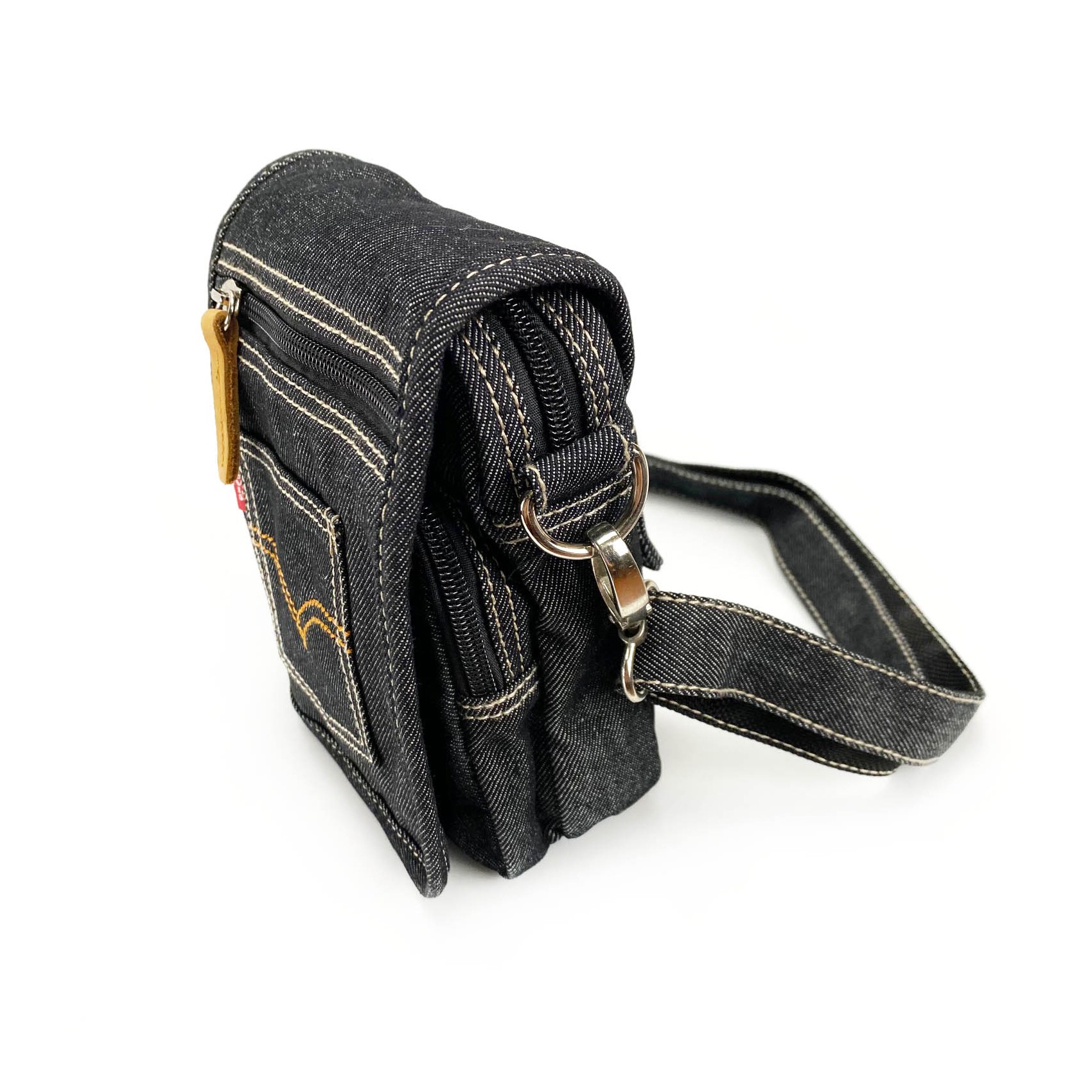 Мужская барсетка Ryan через плечо графит