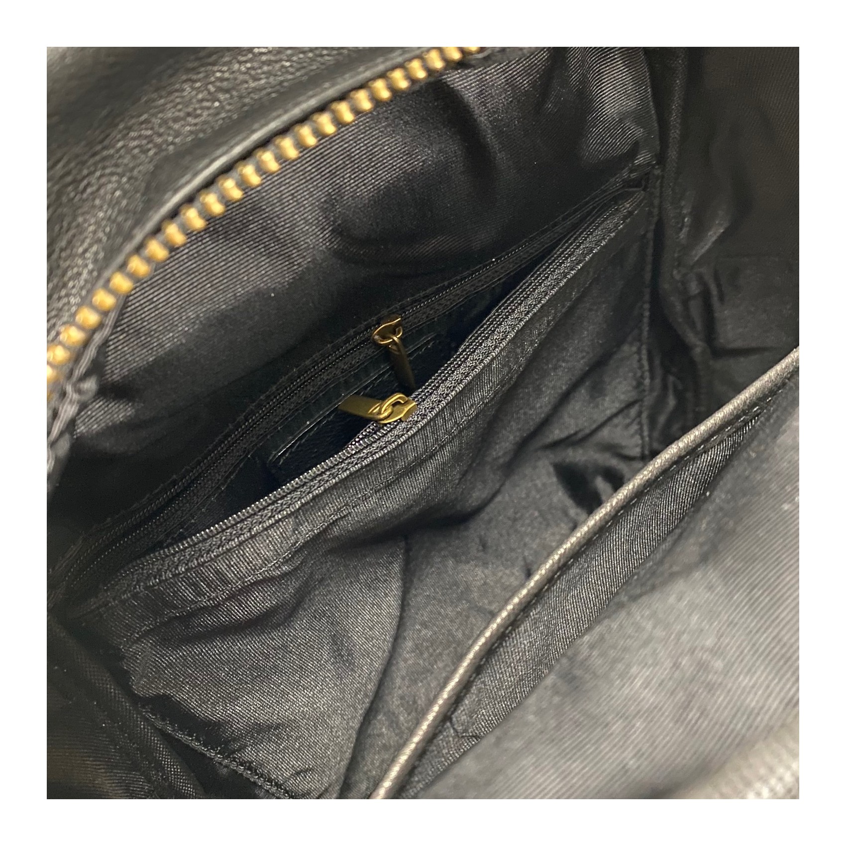 Женский кожаный рюкзак Fiona черный