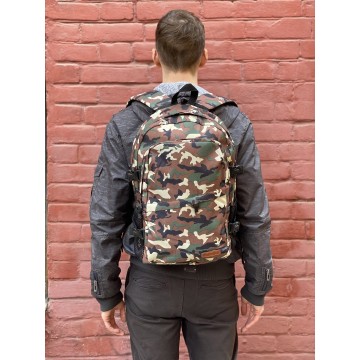 Рюкзак дорожній Combat коричневий камуфляж фото