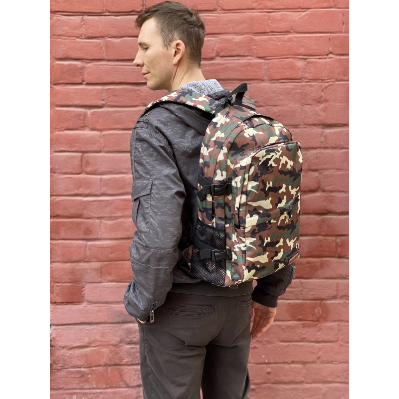 Рюкзак дорожній Combat коричневий камуфляж - 5 фото
