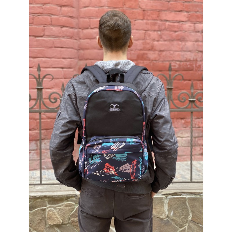 Рюкзак Galaxy Blue черно-синий - 4 фото