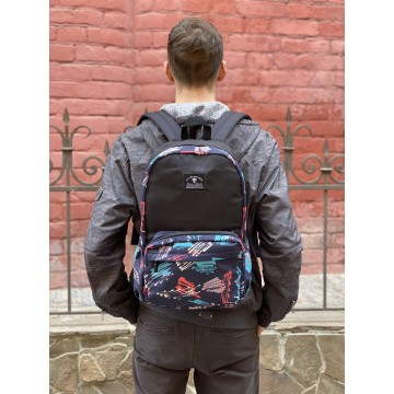 Рюкзак Galaxy Blue чорно-синій фото