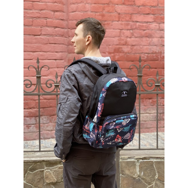 Рюкзак Galaxy Blue черно-синий - 5 фото