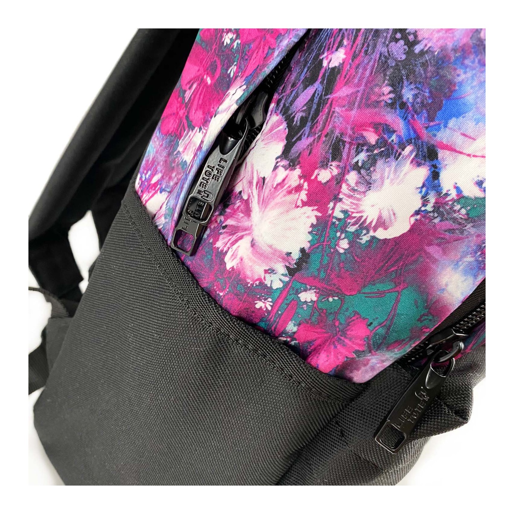 Женский рюкзак Flowers фиолетовый