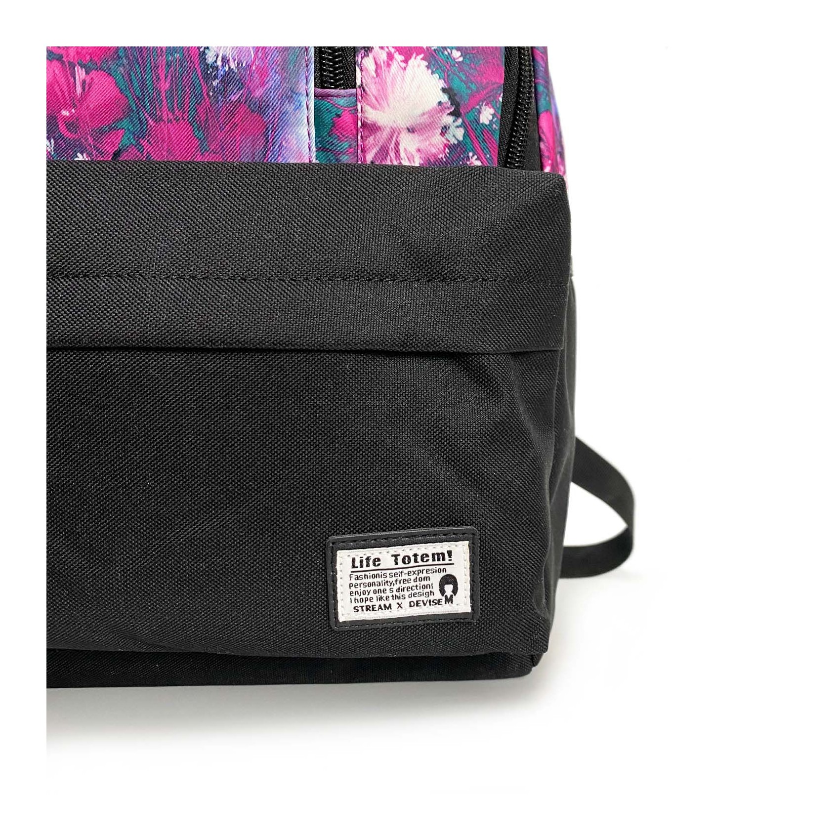 Женский рюкзак Flowers фиолетовый