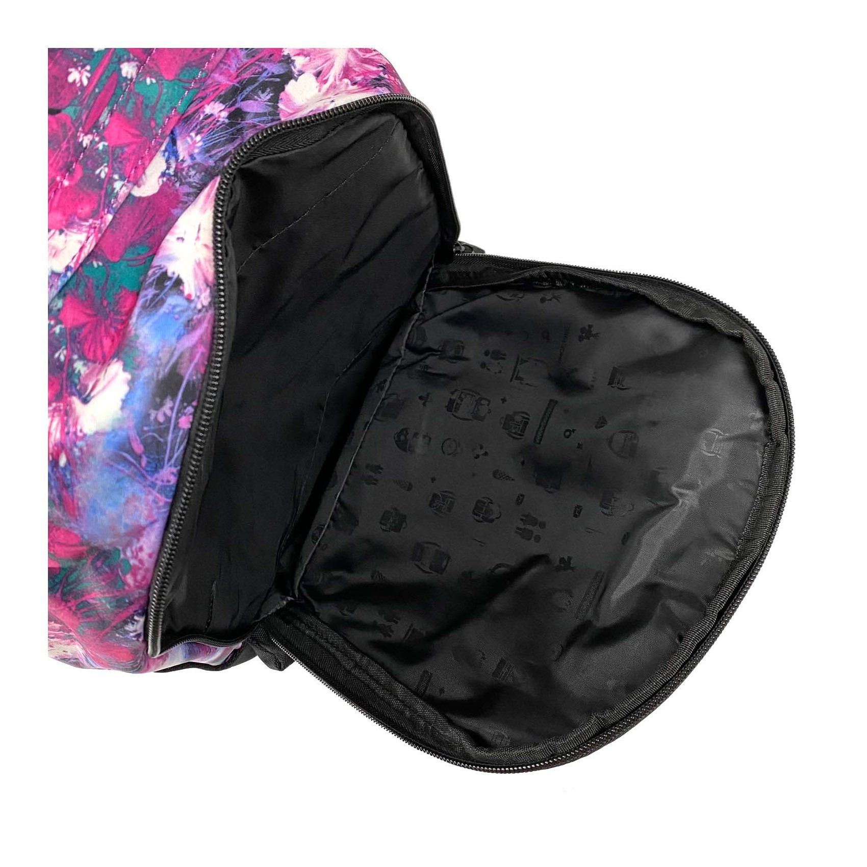 Женский рюкзак Flowers фиолетовый