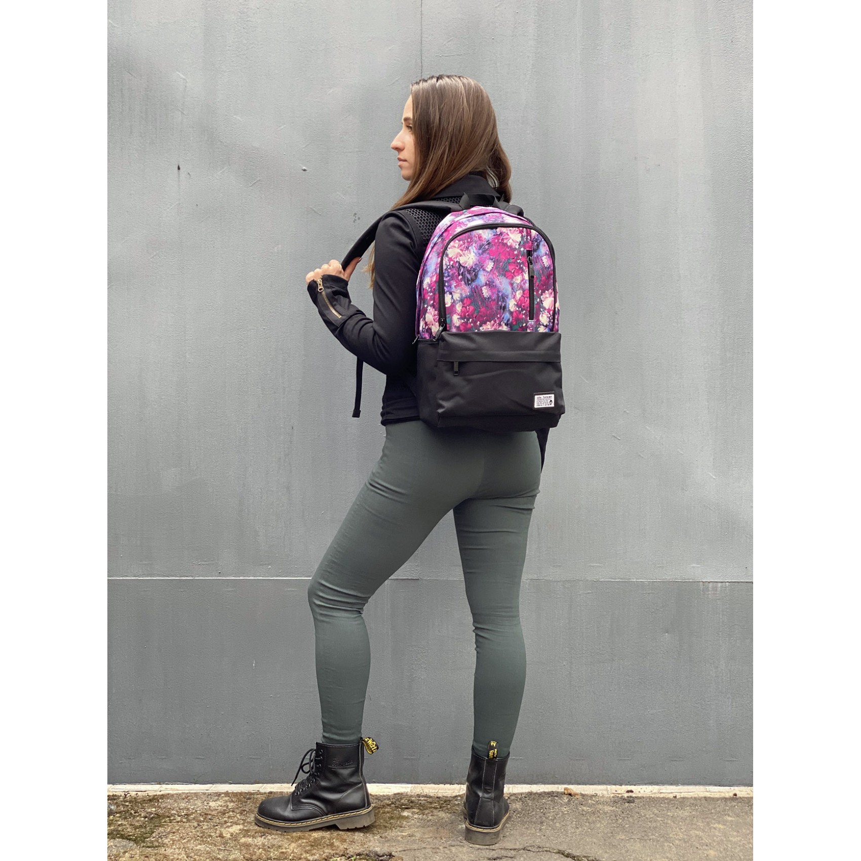 Жіночий рюкзак Flowers фіолетовий