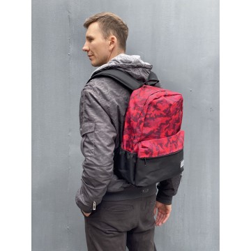 Рюкзак Battle бордовий камуфляж фото