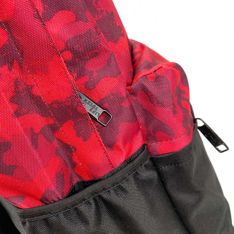 Рюкзак Battle бордовий камуфляж - 9 фото