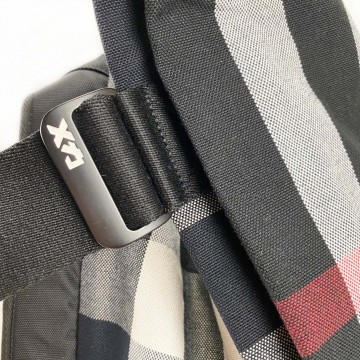 Мужской рюкзак Mackar Team черно-белый фото