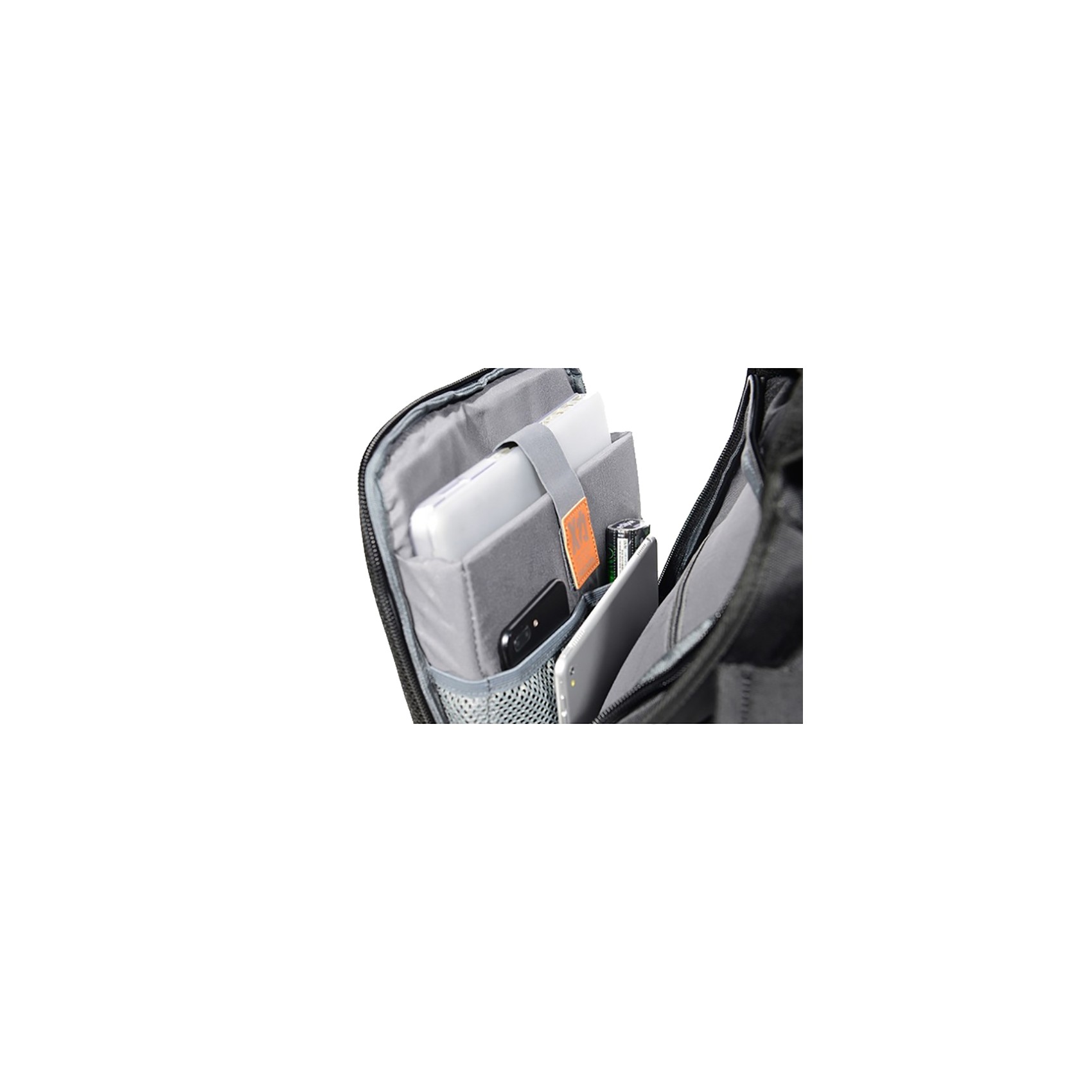 Мужской рюкзак Mackar Team черно-белый